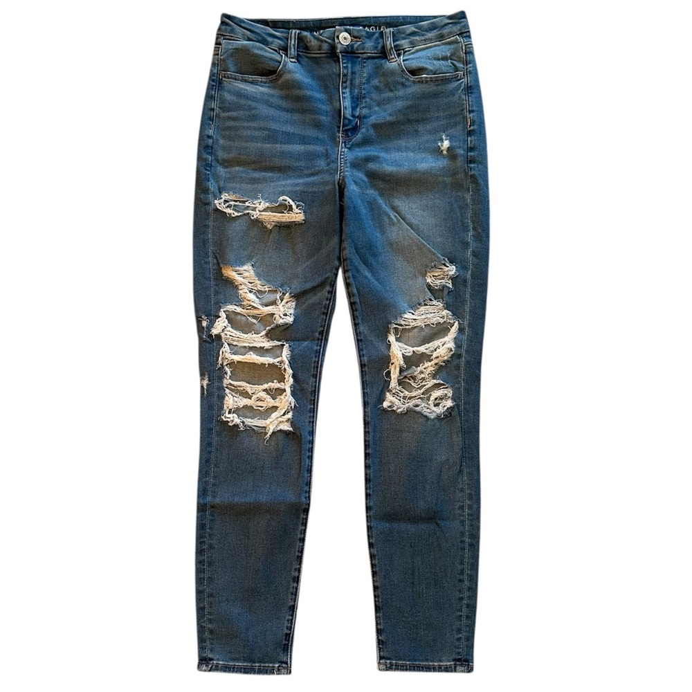 American Eagle Women’s Distressed Skinny Jeans